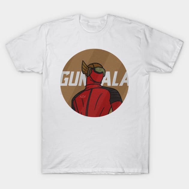 GUNDALA Character Illustration T-Shirt by Aldyz